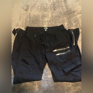 Hot topic cargo zip pants